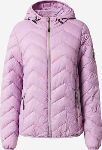 Fransa Between-Season Jacket 'PADMA' in Purple: front