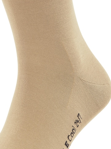 FALKE Socks 'Cool 24/7' in Beige