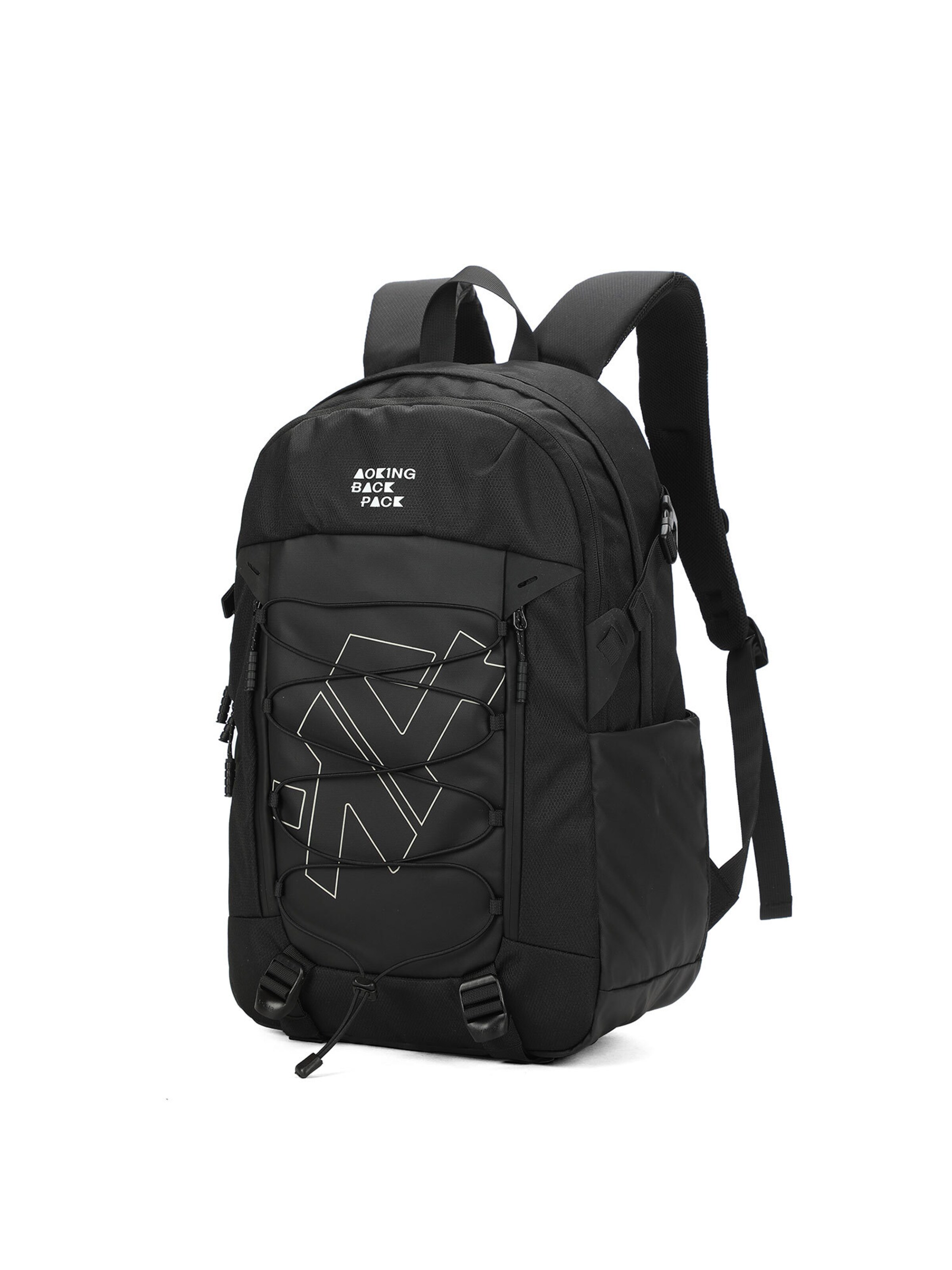 Sac à dos Aoking en noir : devant