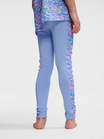 Coupe slim Pantalon de sport 'SANNE ' Hummel en bleu