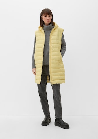 s.Oliver Vest in Yellow