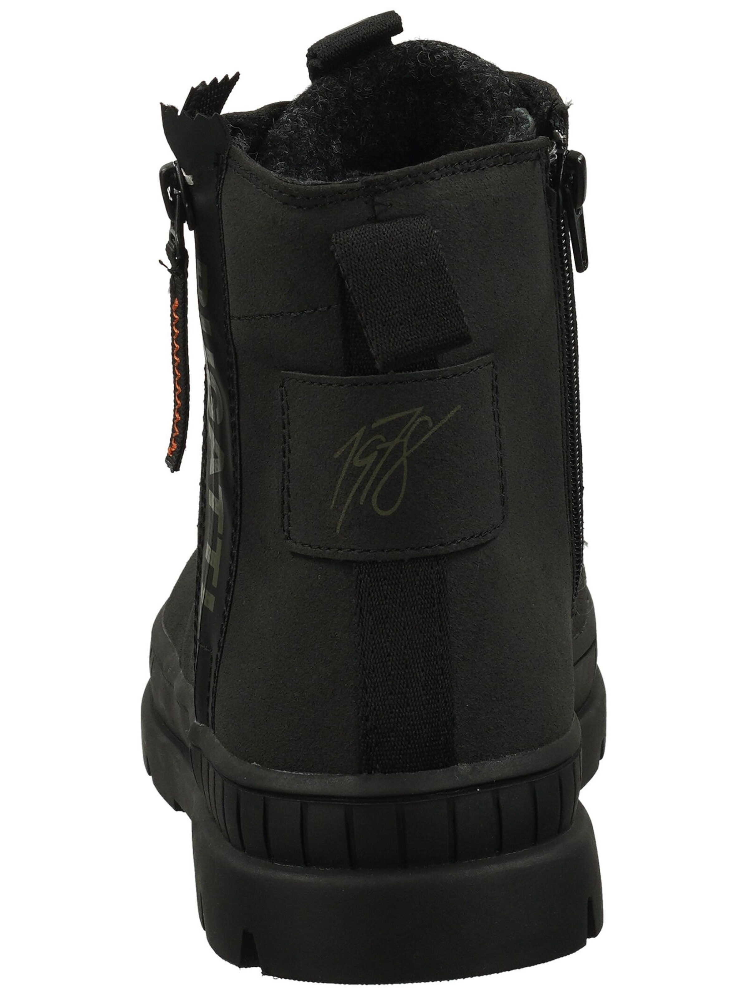 bugatti Lace-up boots in Black