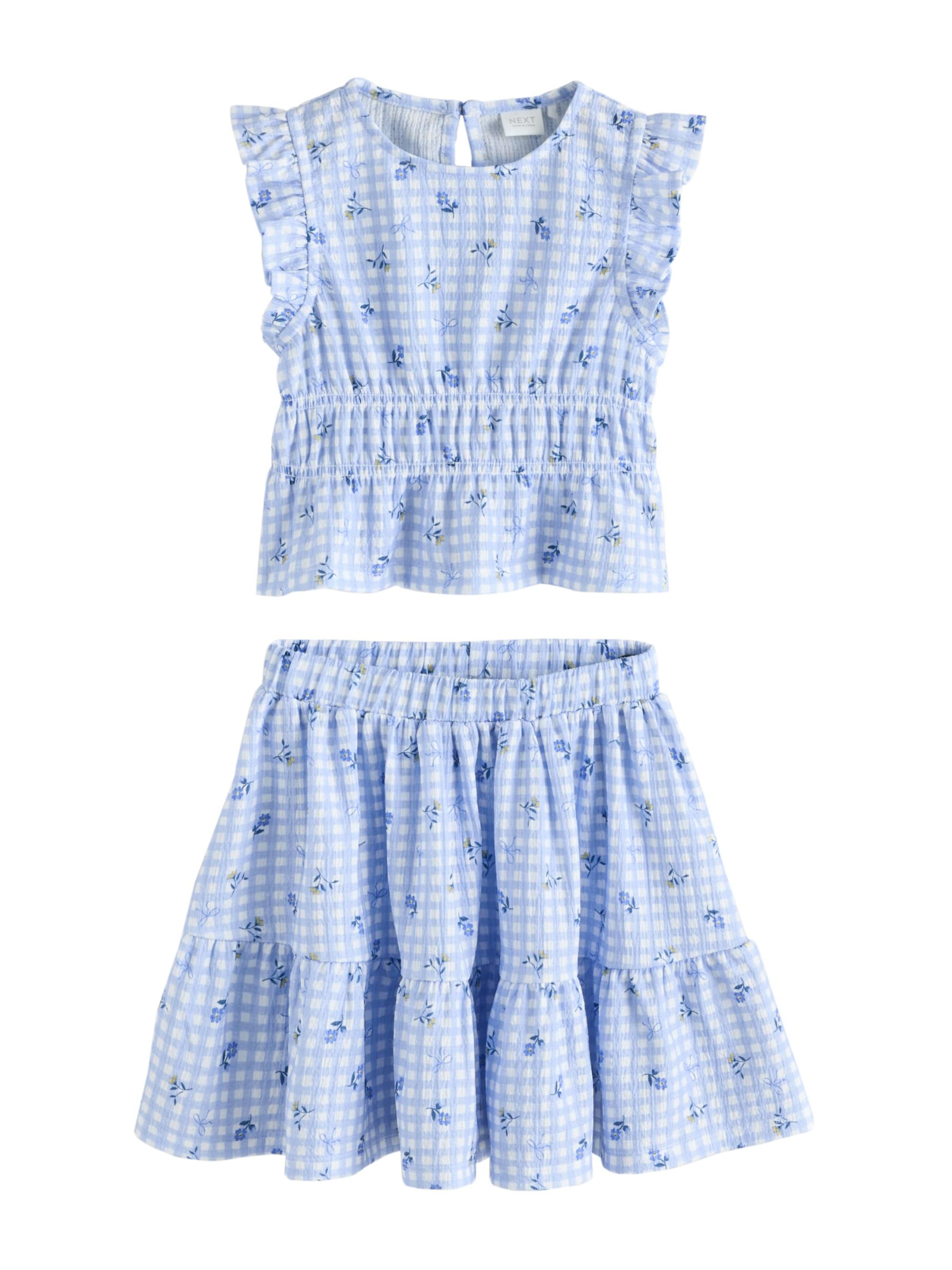 Next Set 'Co-Ord' i blå: framsida