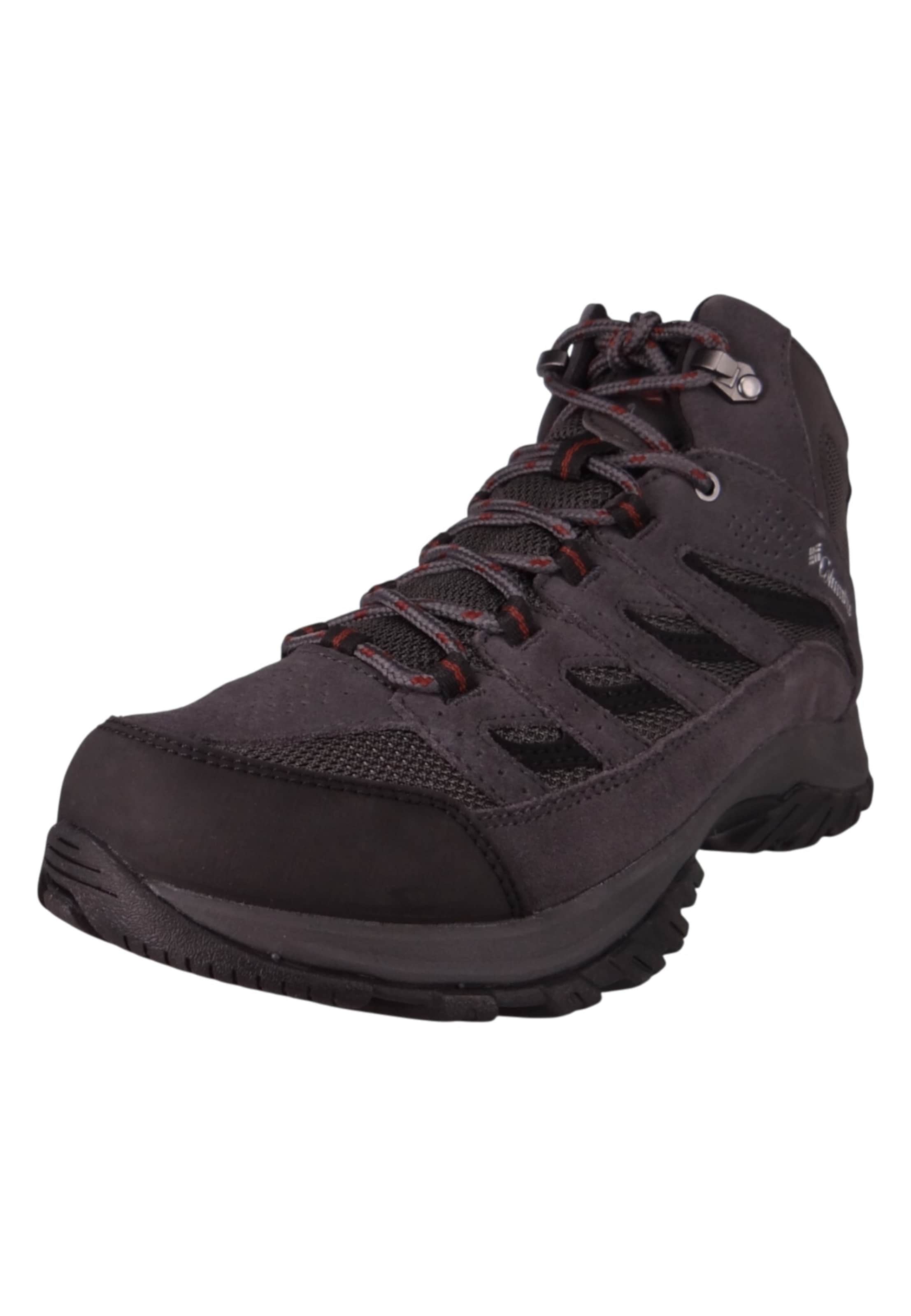 Bottes à lacets COLUMBIA en noir : devant