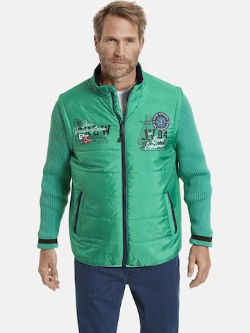 Jan Vanderstorm Between-Season Jacket 'Laiurenty' in Green: front