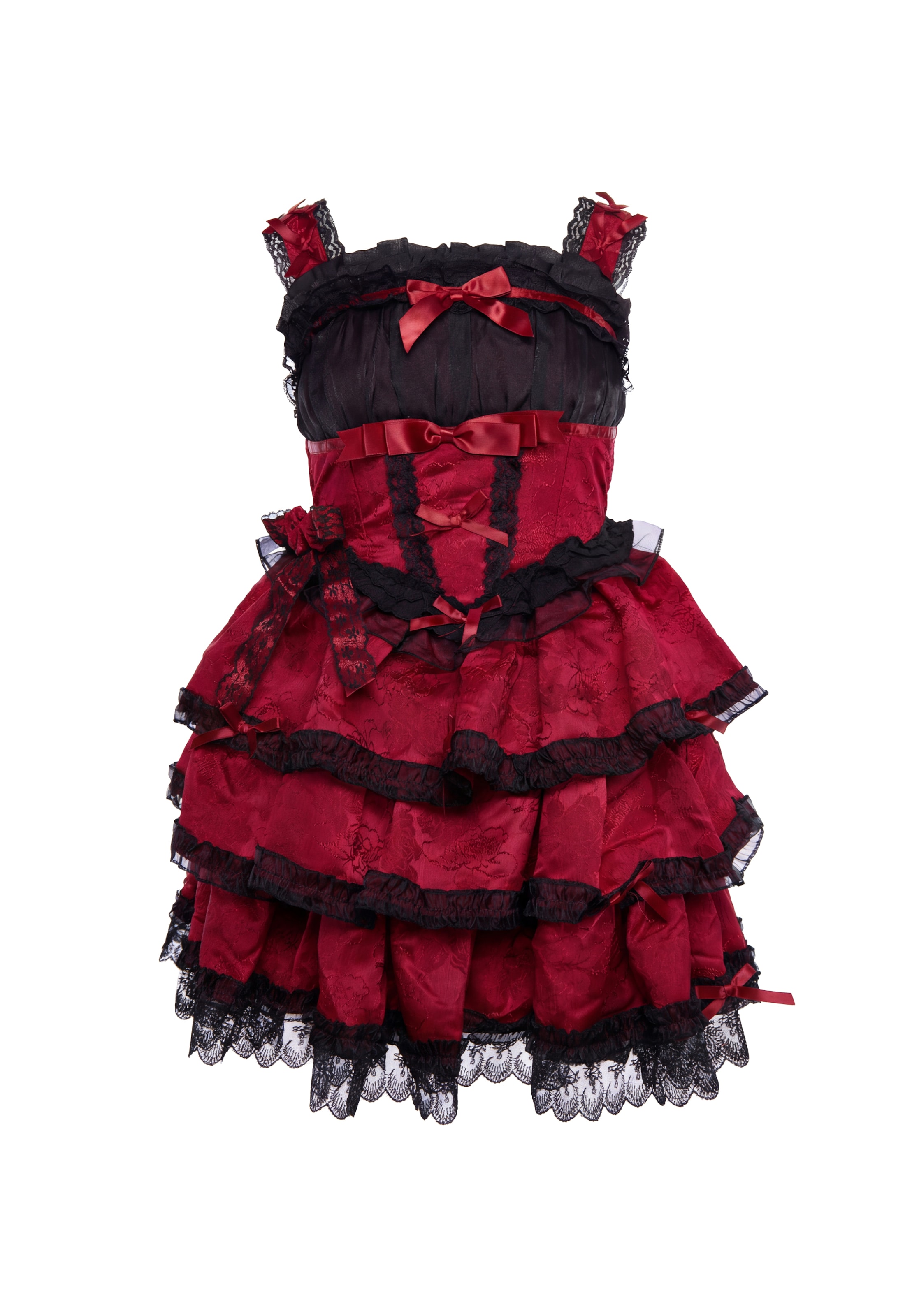 myMo ROCKS Dress in Red: front