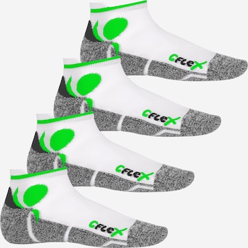 cflex Athletic Socks 'Running' in Green: front