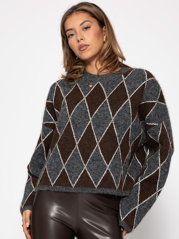 SASSYCLASSY Oversizepullover‌‌‌ in Grau