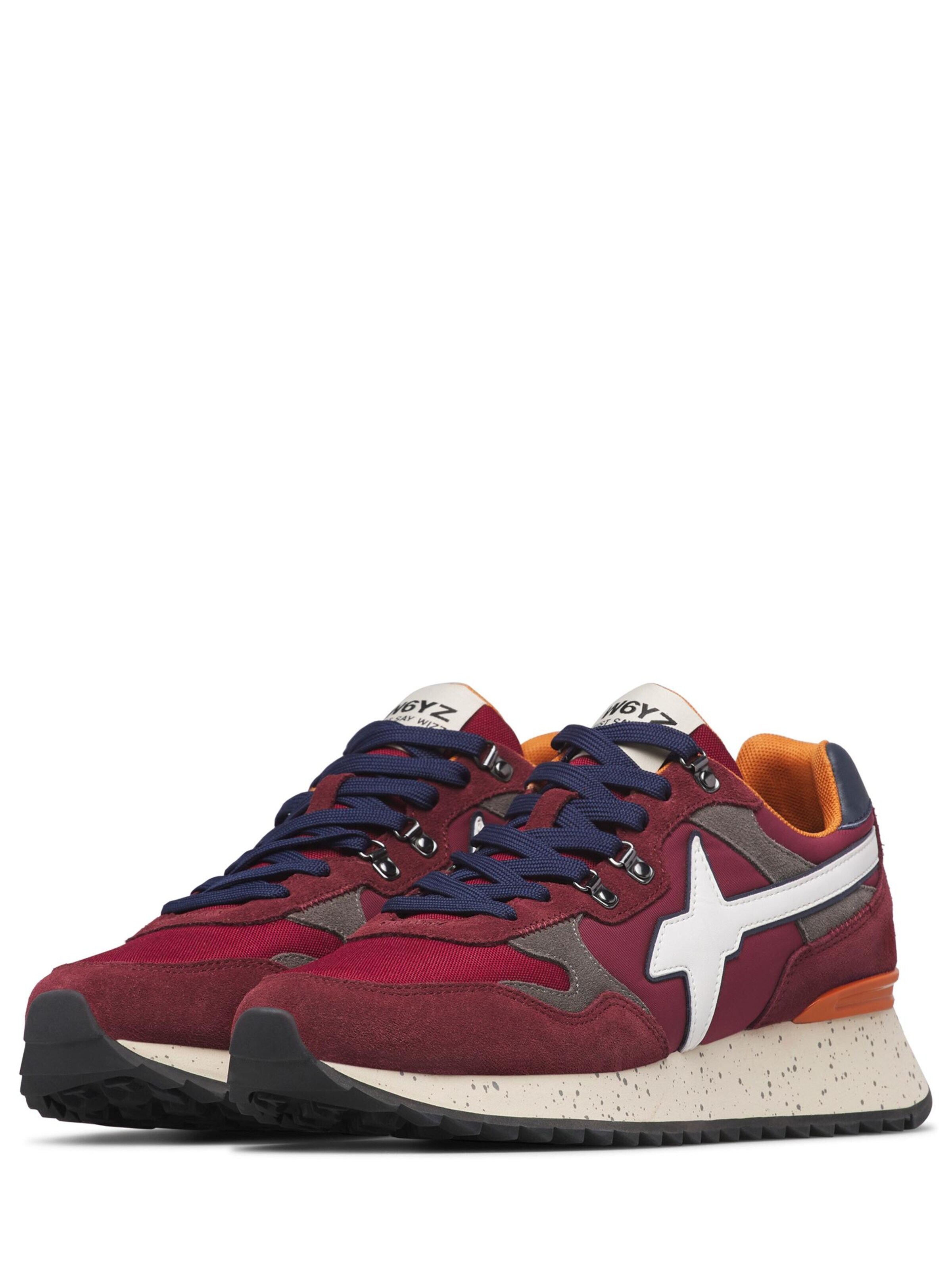 W6YZ Sneakers laag 'YAK-M.' in Rood