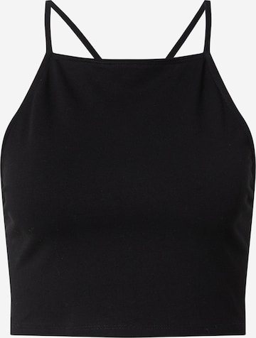 EDITED Top 'Begonia' in Black: front