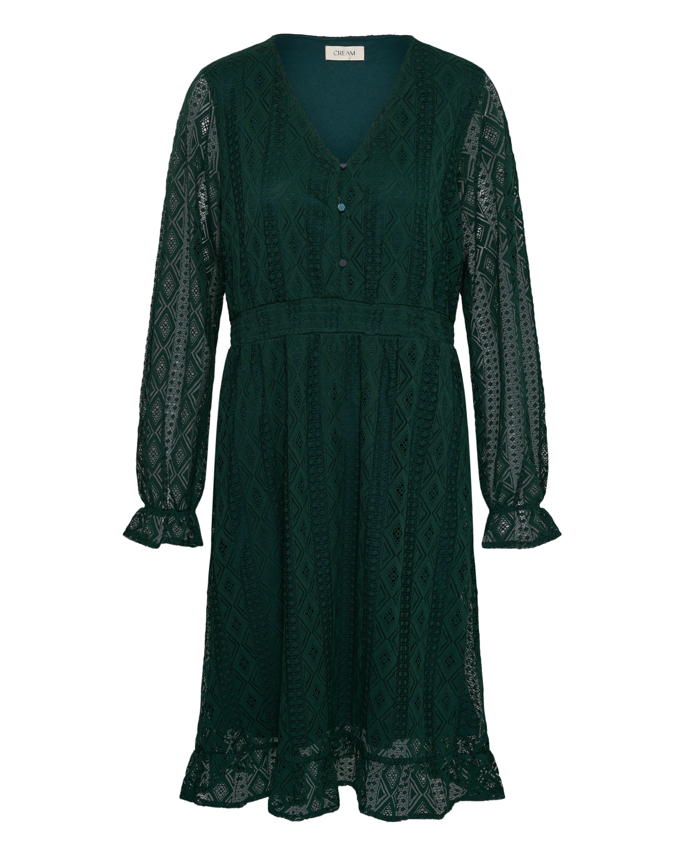 Cream Dress 'CRDanika' in Green: front
