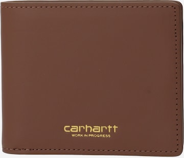 Carhartt WIP - Carteiras 'Vegas Billfold' em castanho: frente