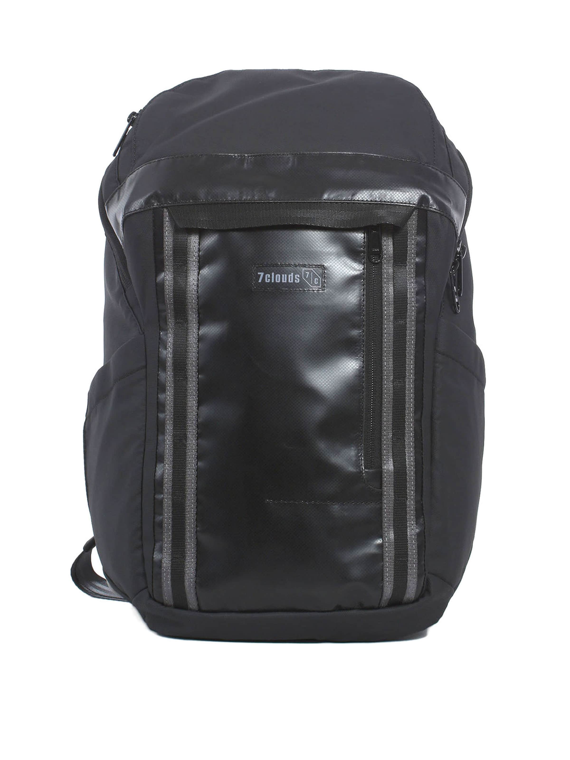 7clouds Backpack 'Tike 7.1' in Black: front