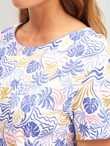 Camicia da notte 'Coastal Dreams' di CALIDA in blu