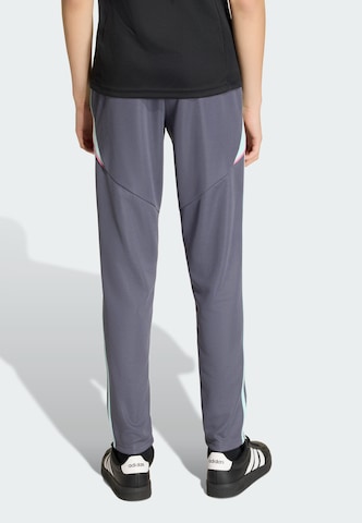 ADIDAS PERFORMANCE Slimfit Sportbroek 'Messi' in Grijs