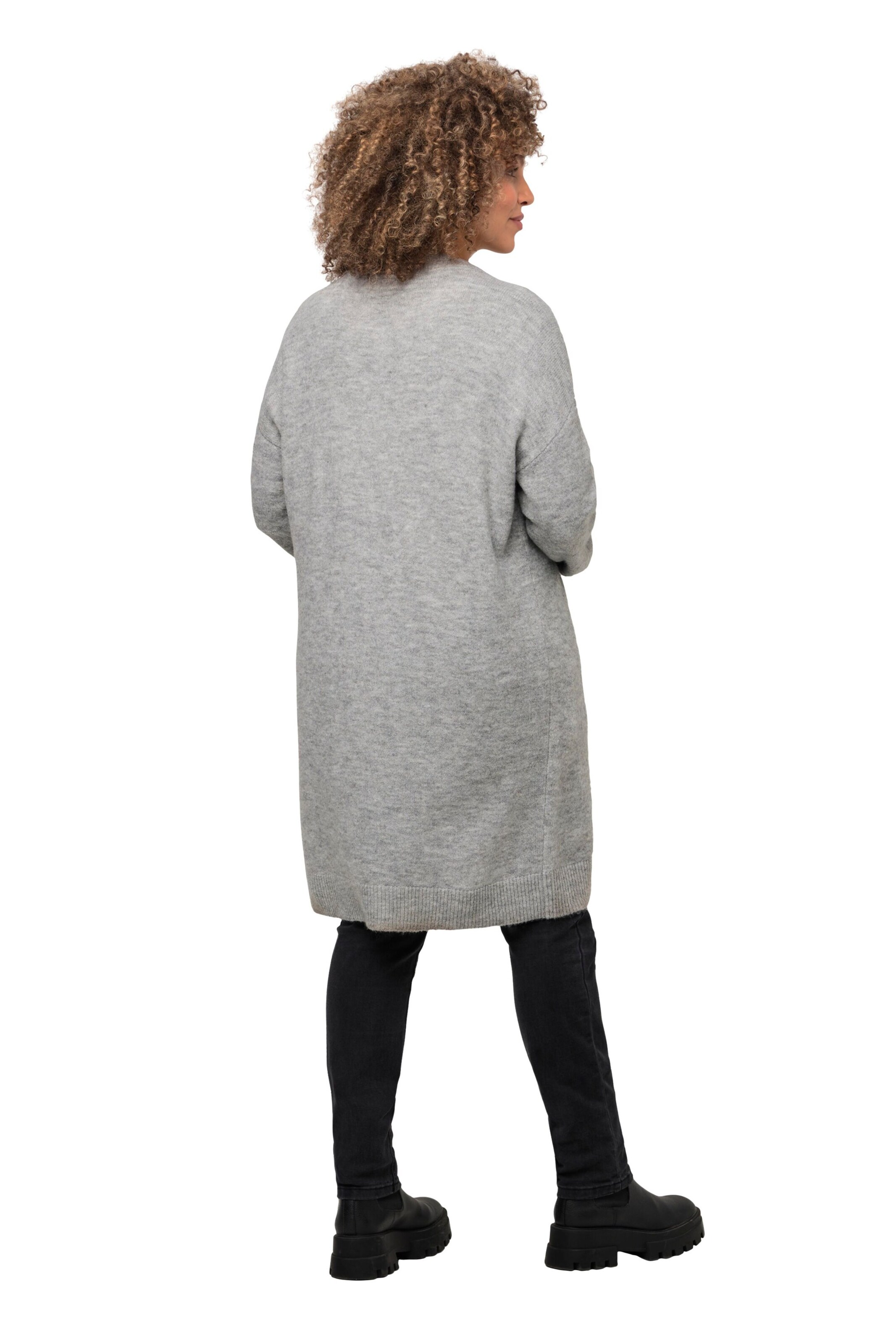 Cardigan Ulla Popken en gris