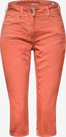 CECIL Slim fit Jeans in Orange: front