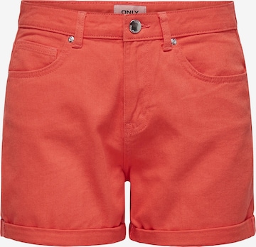 ONLY Shorts 'Joan' in Orange: predná strana