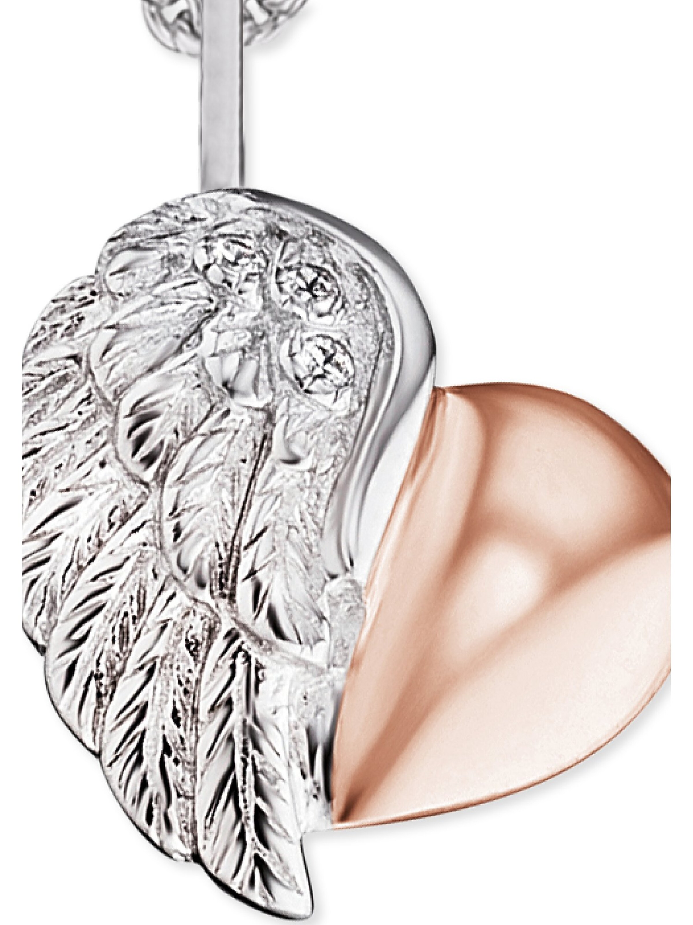 Engelsrufer Kette 'Herzflügel' in Silber