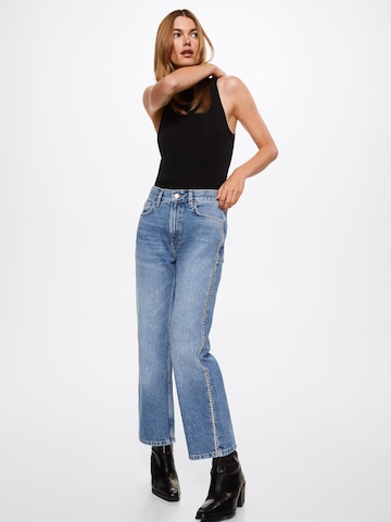 MANGO Regular Jeans 'Topanga' in Blau