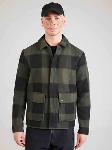 Only & Sons Демисезонная куртка 'ONSCONNOR' в Зеленый: спереди