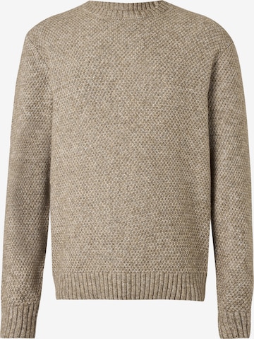 Jack & Jones Premium Pulóver 'JPRBLAWILSON' - barna: elől