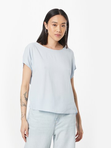 Hailys - Blusa 'Farina' en azul: frente