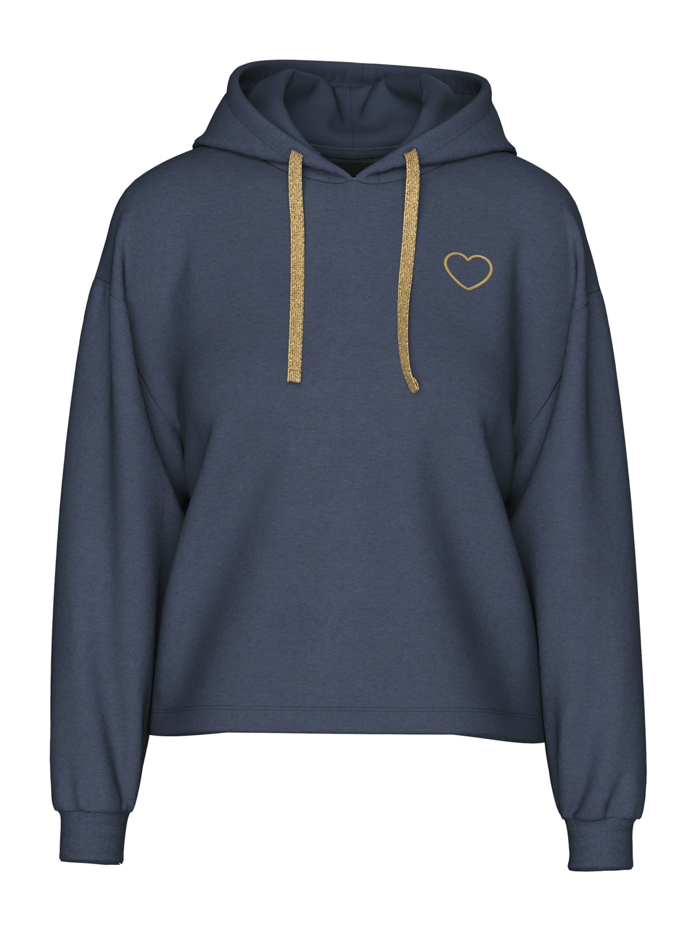 Sweat-shirt 'PCCHILLI' PIECES en bleu : devant