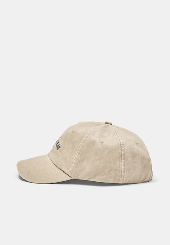 Pull&Bear Čiapka 'MÓNACO' - Béžová: predná strana