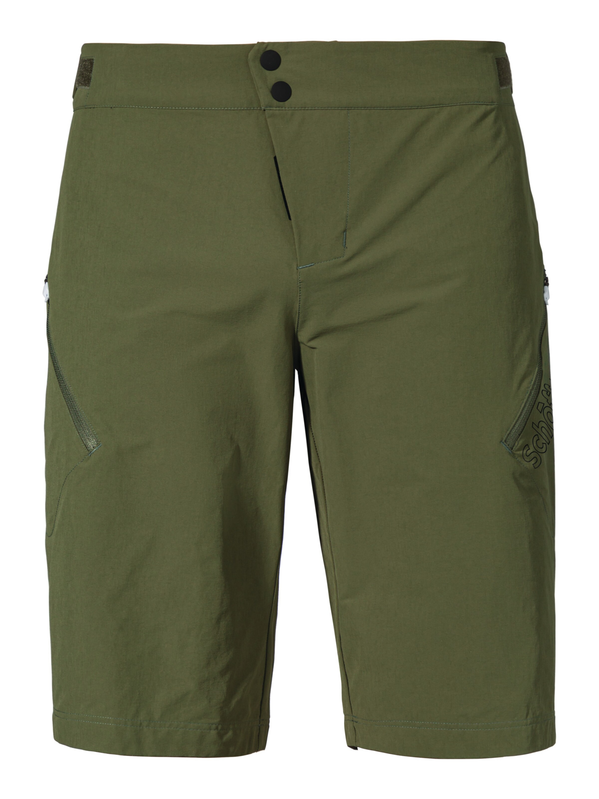 Regular Pantalon outdoor ' Bike Shorts Style Puula MNS ' Schöffel en vert : devant