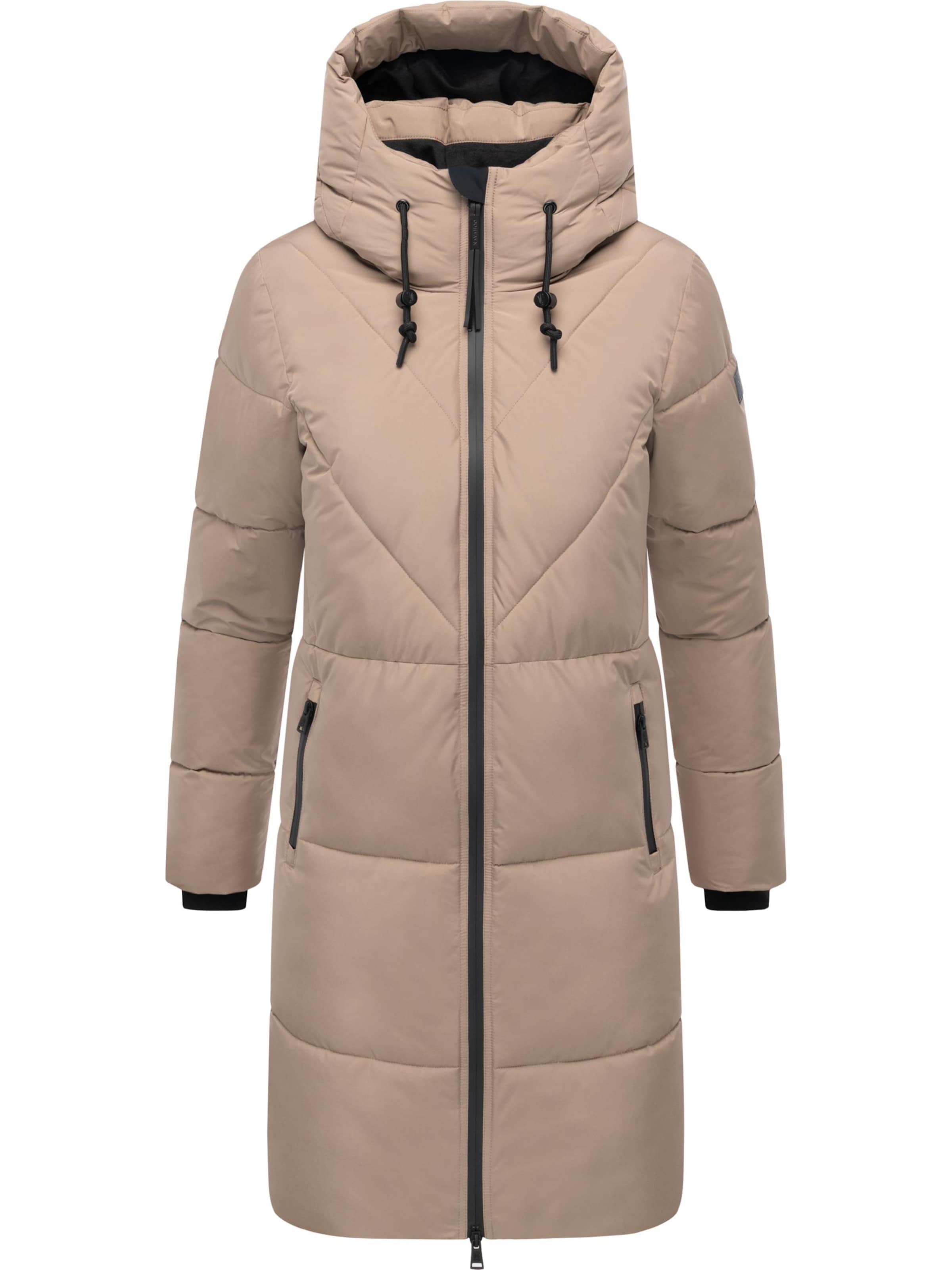 NAVAHOO Vinterfrakke 'Kältekuschel XIV' i grå: forside