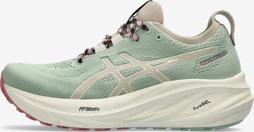 ASICS Running Shoes 'Nimbus 26 Trail' in Green: front