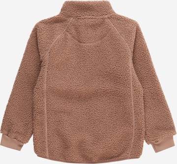 MINI A TURE Fleece Jacket 'Cedric' in Brown