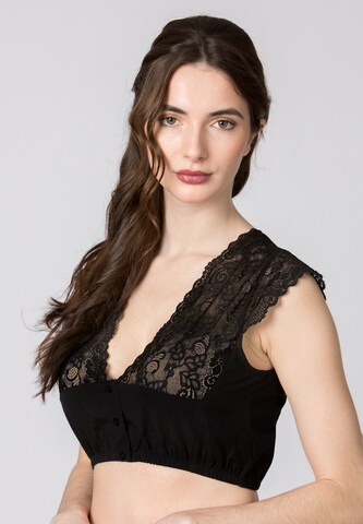 STOCKERPOINT Traditional blouse 'Aveline' in Black