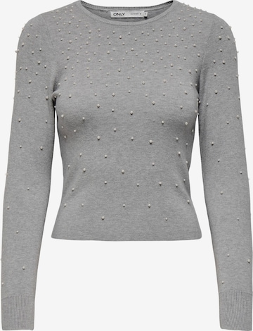 ONLY Pullover 'ONLSoi' in Grau: Vorderseite