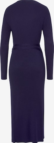 LASCANA Knitted dress in Blue