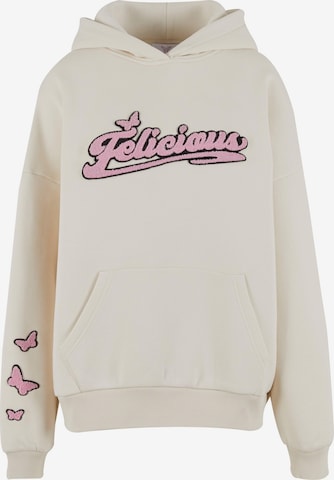 FeliciousSweater majica - bež boja: prednji dio