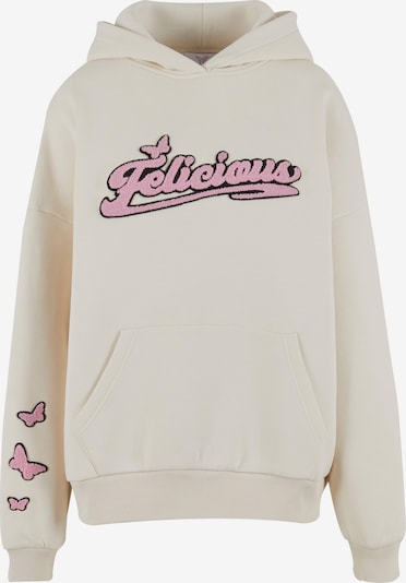 Felicious Sweatshirt in L in creme / rosa / schwarz, Produktansicht
