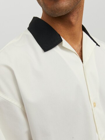 JACK & JONES Comfort fit Ing 'Team Bowling ' - fehér