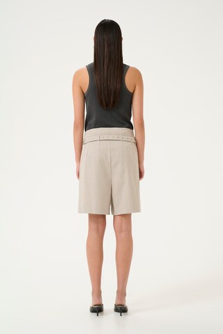 Regular Pantalon KAREN BY SIMONSEN en beige