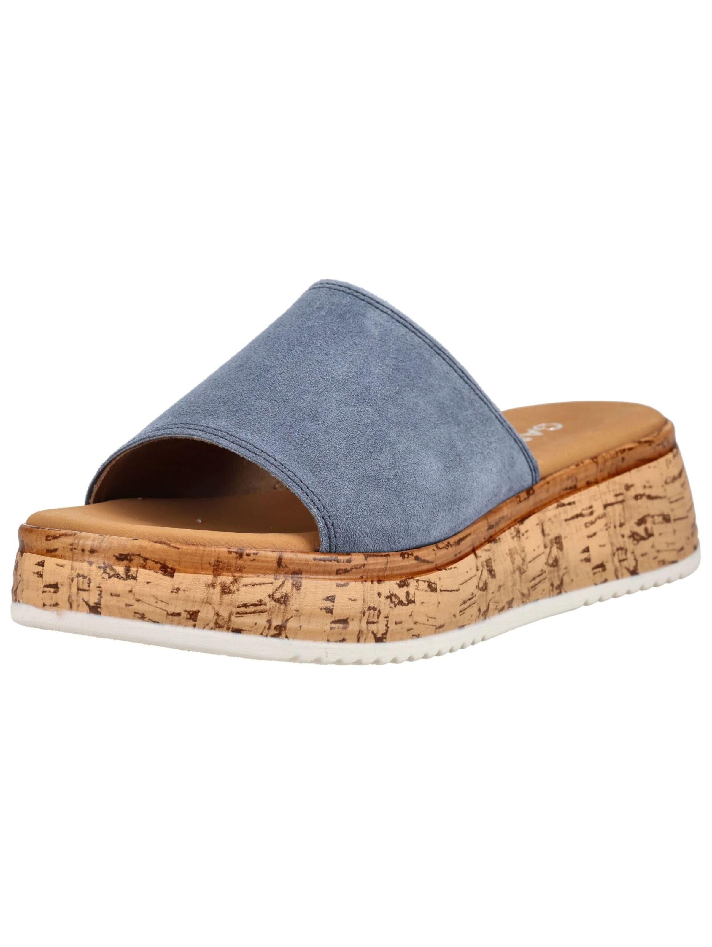 Zoccoletto di GABOR in blu: frontale