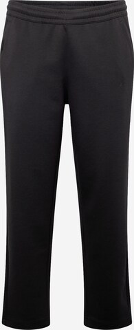 Champion Authentic Athletic Apparel Loose fit Workout Pants 'American' in Black: front