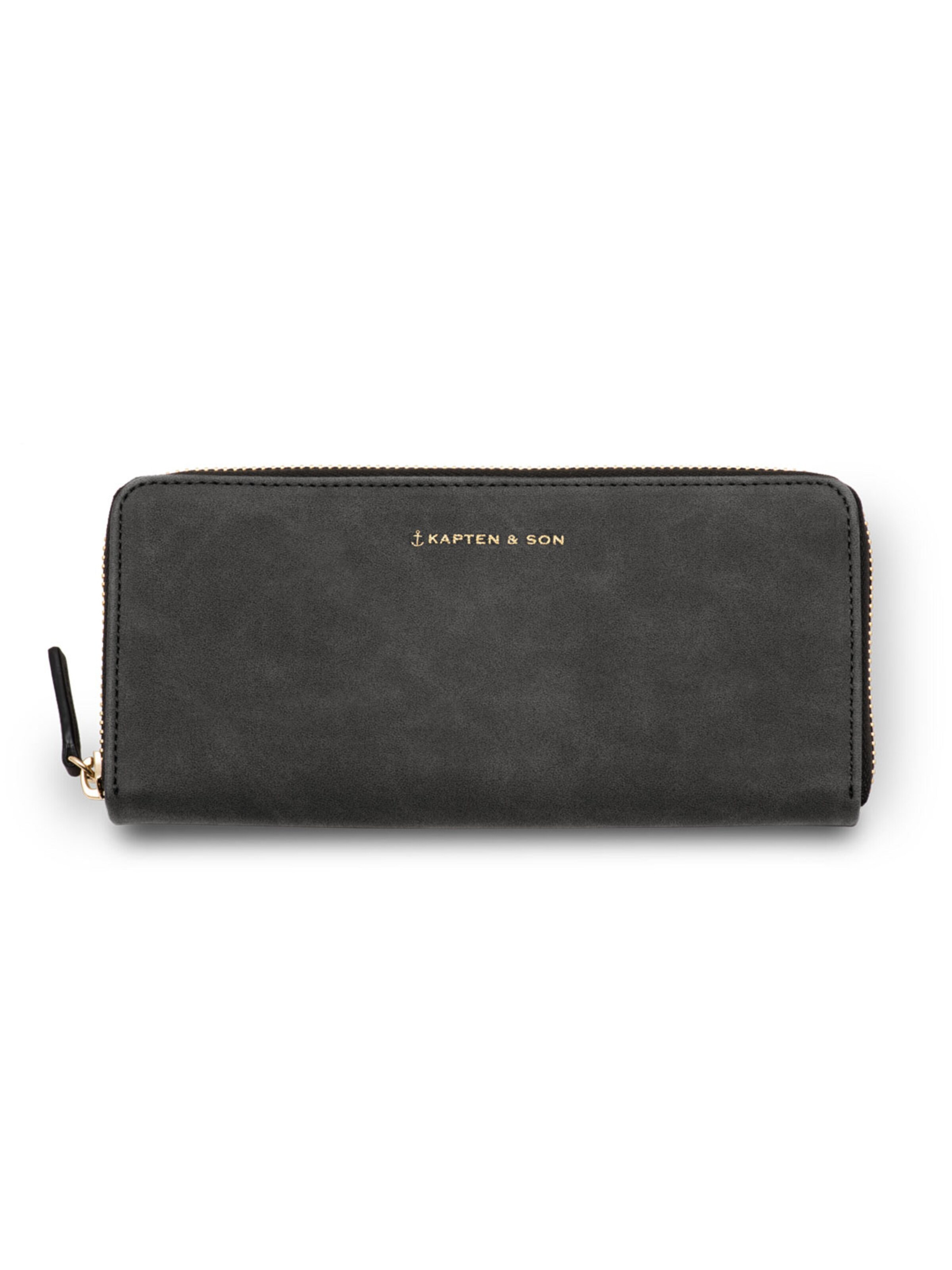 Kapten & Son Wallet 'Louvre' in Black: front