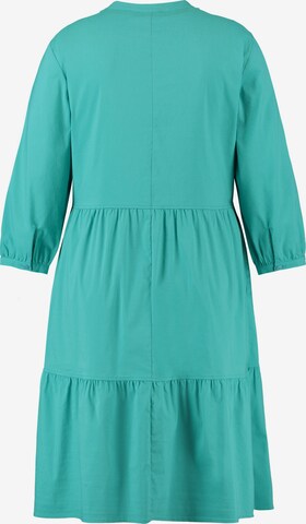 SAMOON Shirt Dress in Green