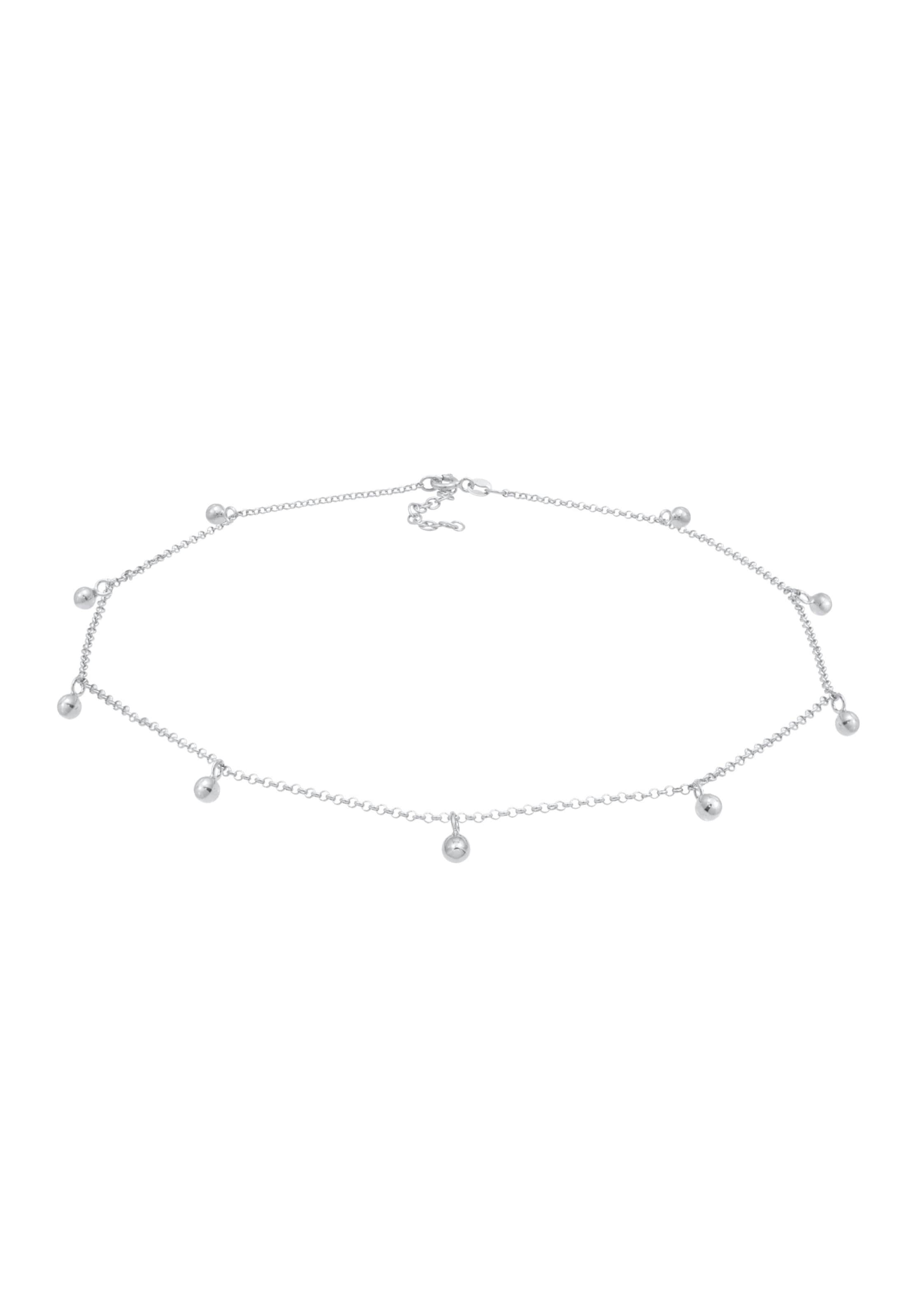 ELLI Ketting in Zilver: voorkant