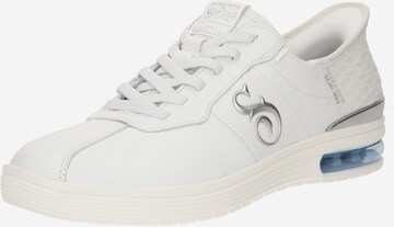 Baskets basses 'DOGGY AIR' SKECHERS en blanc : devant