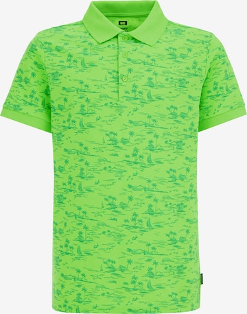 T-Shirt WE Fashion en vert : devant