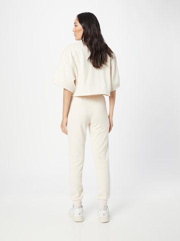 ADIDAS ORIGINALS Tapered Pajama Pants 'Adicolor Essentials' in White