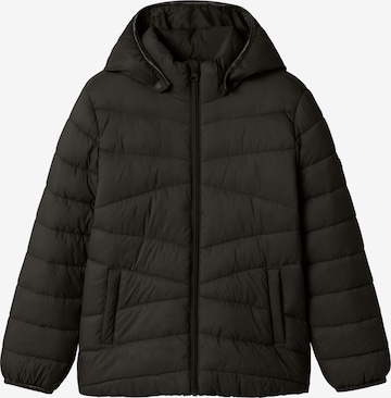 NAME IT Välikausitakki 'NKFMarble' värissä musta: etupuoli