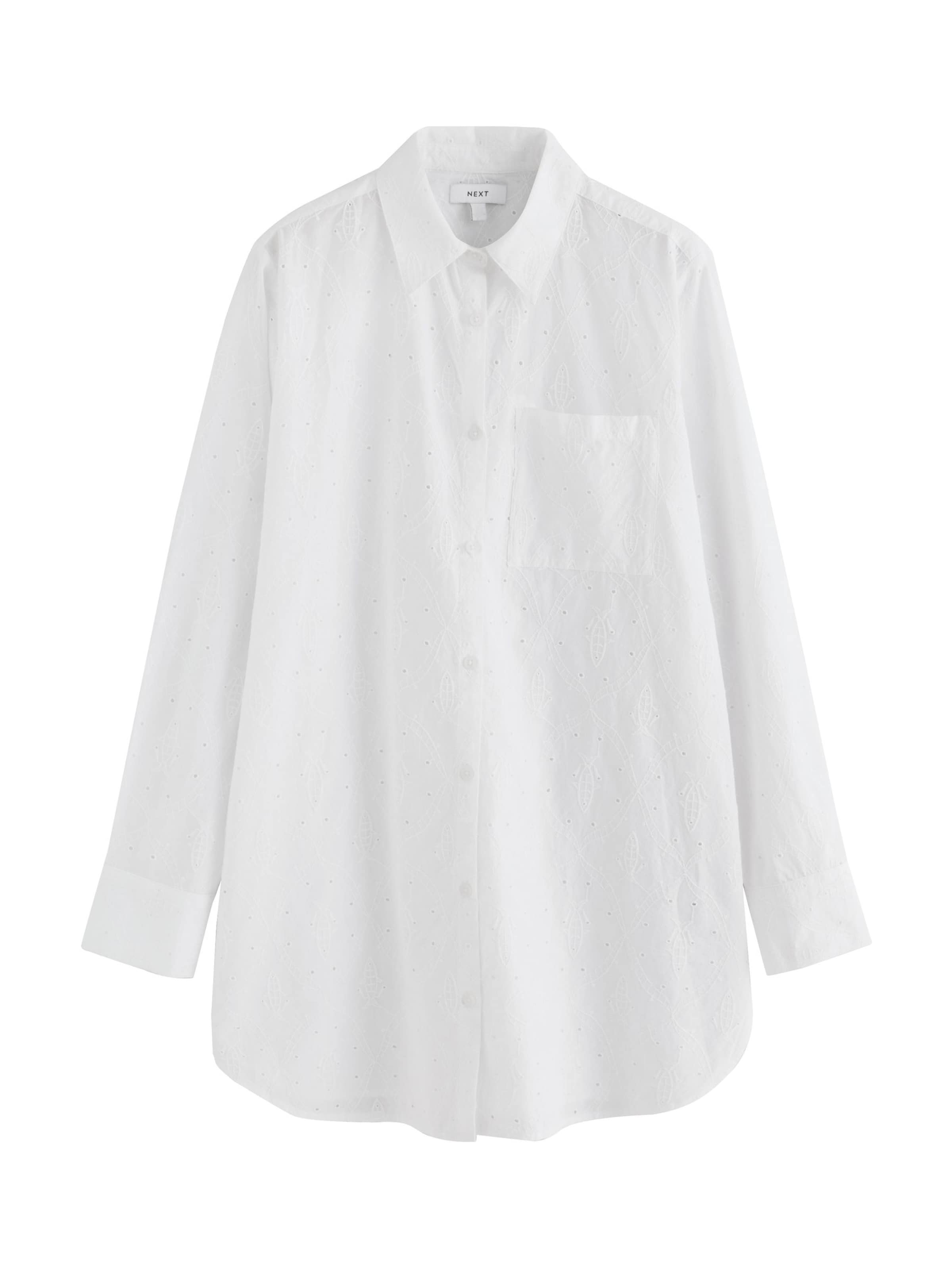 Chemisier Next en blanc : devant